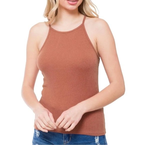 Brandy Melville Tops - Brandy Melville Ribbed Tank Top/OS/Small